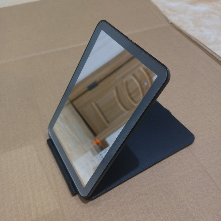 Led Makeup Mirror with Three-Color Light, Touch-Sensitive Dimmable Makeup Mirror, Flip-Top Beauty Mirror, Vanity Mirror
