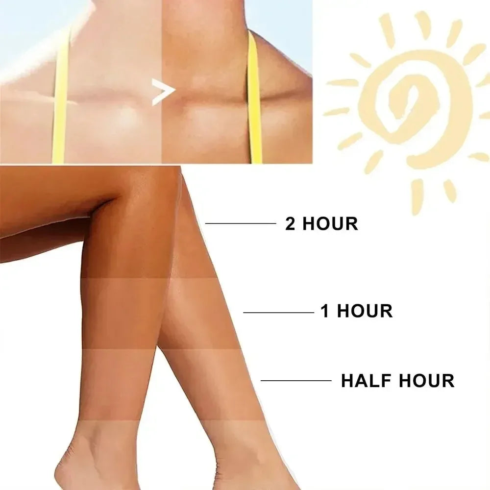 Sunscreen for skin in summer, sunless SUNScreen for face and body, SUNSCREEN for natural bright body, sunSCREEN easy to use%*/*