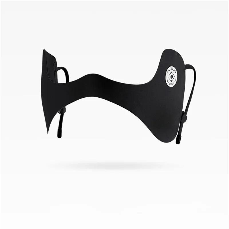 Summer Ice Silk Mask Sunscreen Face Scarf Solid Color Sunscreen Eye Patches UV Protection Sunscreen Veil Face Cover Riding