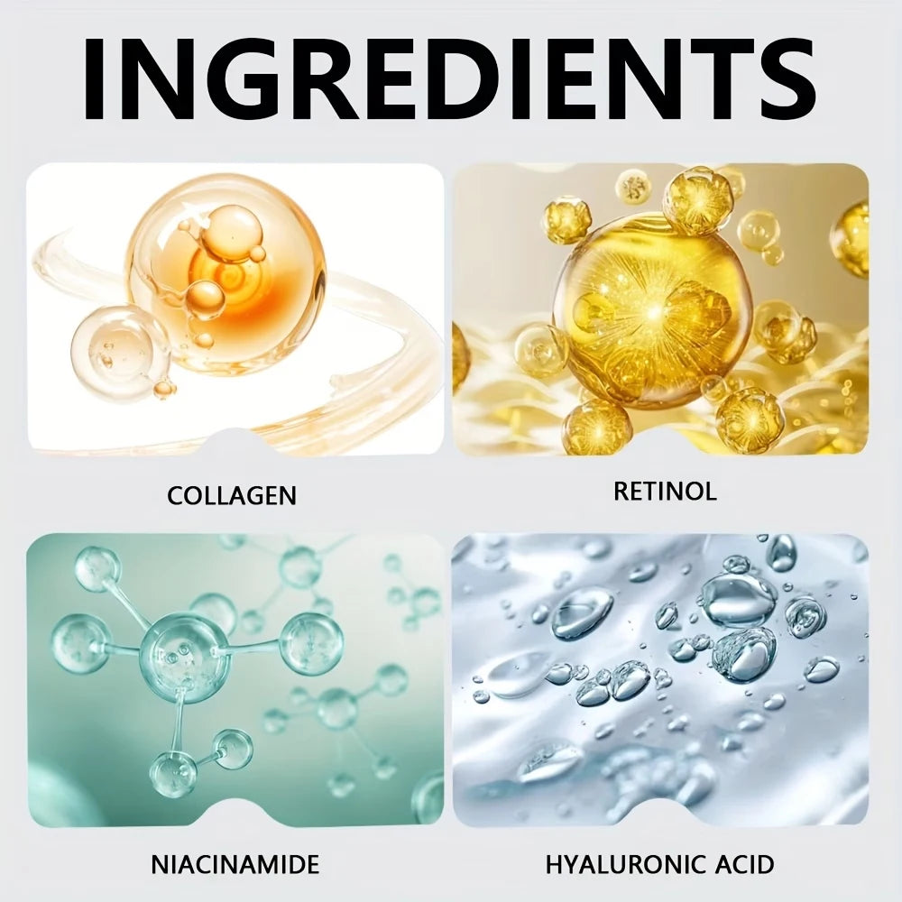 Hydrating Hyaluronic Acid Serum - Moisture Boosting Formula for Skin Repair & Dry Skin Care - 40/60ml - Suitable for All Skin Ty